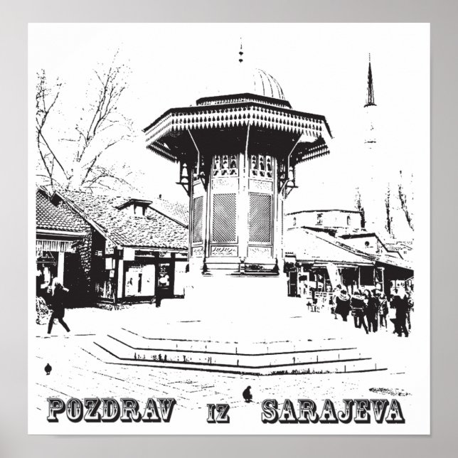 Poster sarajevo (Devant)