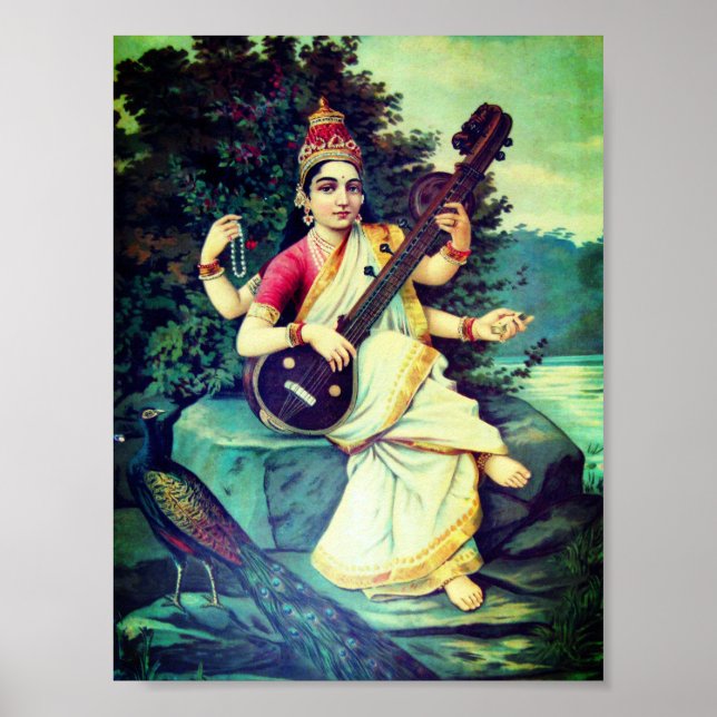 Poster Saraswati (Devant)