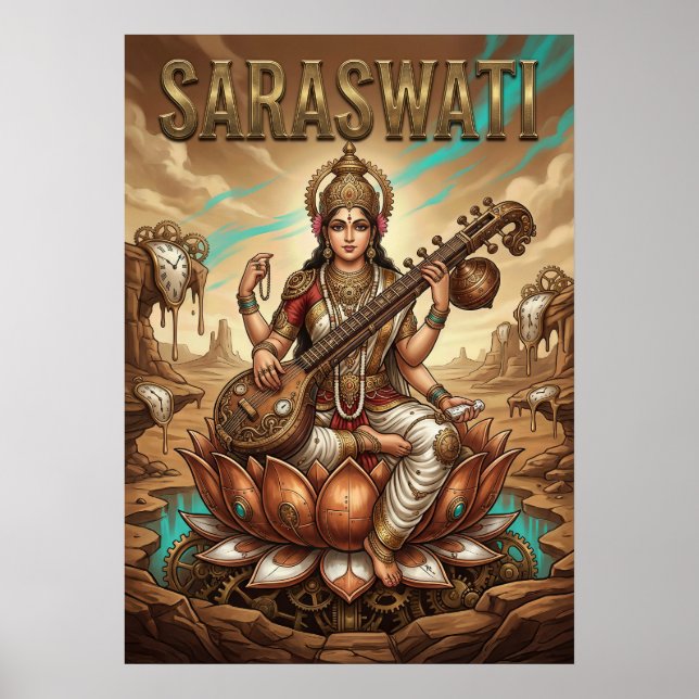 Poster Saraswati V02 (Devant)
