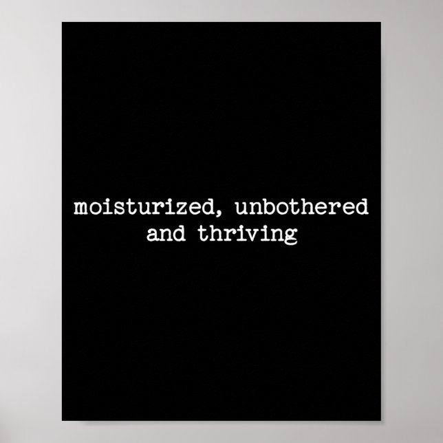 Poster Sarcastic Quote Saying Work Gift Unbothered And Th (Devant)