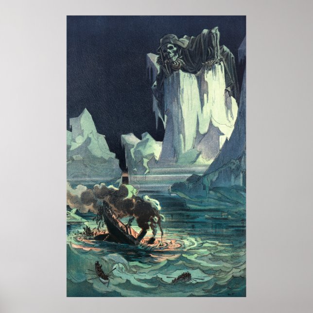 Poster Sargasso Sea Grim Reaper & Sinking du Titanic (Devant)