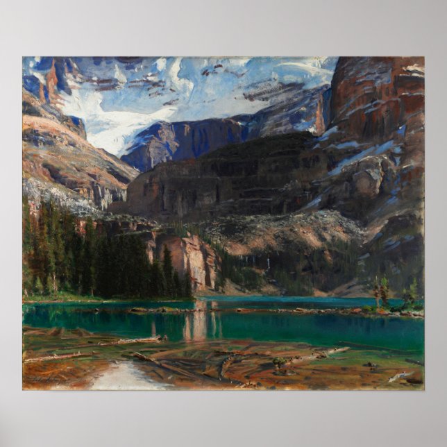 Poster Sargent - Lac O'Hara 1916 (Devant)