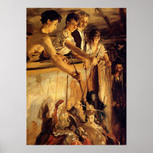 Poster Sargent - Marionettes 1903