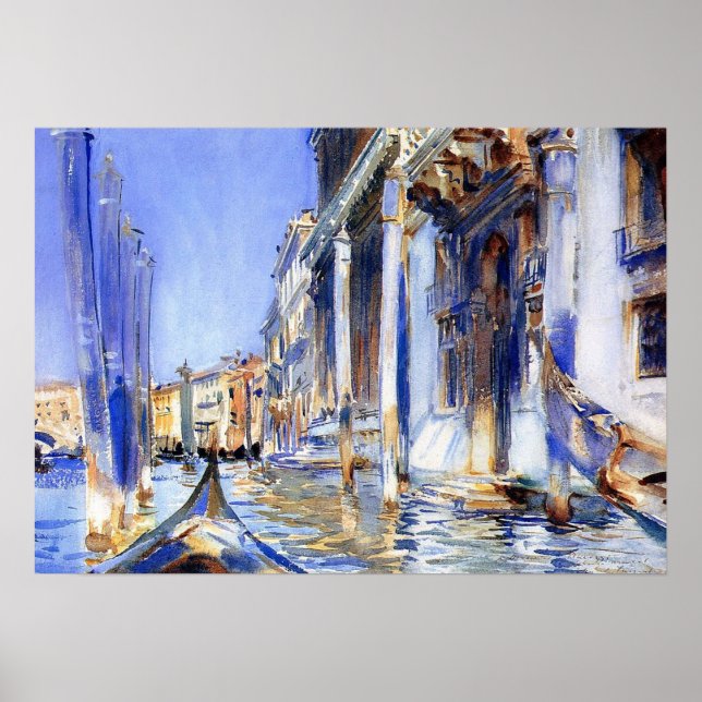 Poster Sargent - Rio Dell Angelo 1902 (Devant)