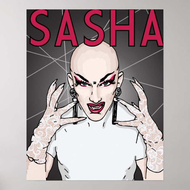 Poster Sasha Velour (Devant)