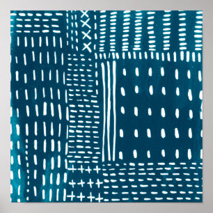 Poster Sashiko Stitches