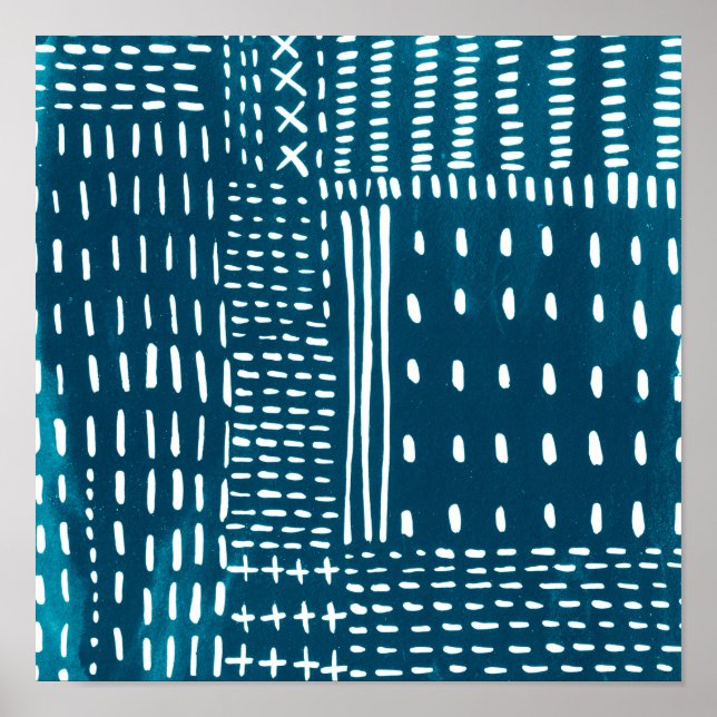 Poster Sashiko Stitches (Devant)