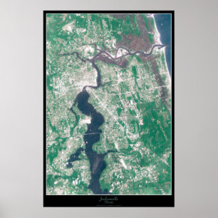 Poster satellite de Jacksonville, Floride