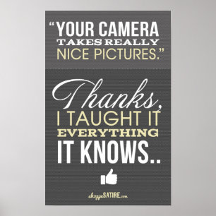 Poster Satire de magasin - humour pour la copie de