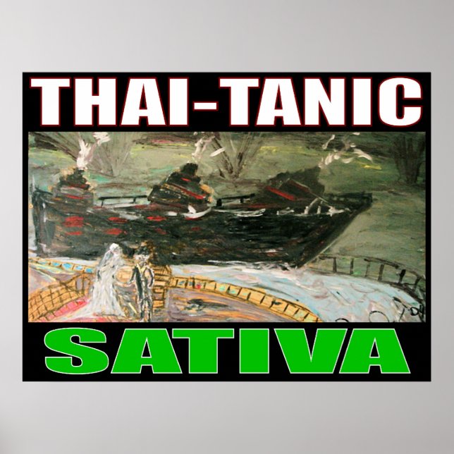 POSTER SATIVA TANIQUE THAÏLANDAIS (Devant)