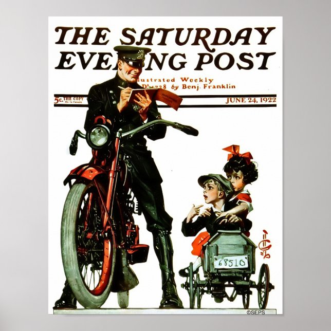 Poster Saturday Evening Post (Devant)