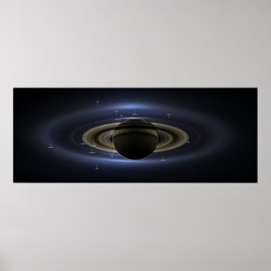 Poster Saturne et le jour où la Terre a souri