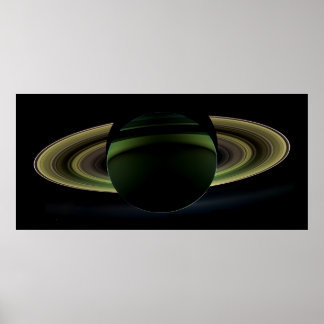 Poster Saturne - Un Splendor rarement vu