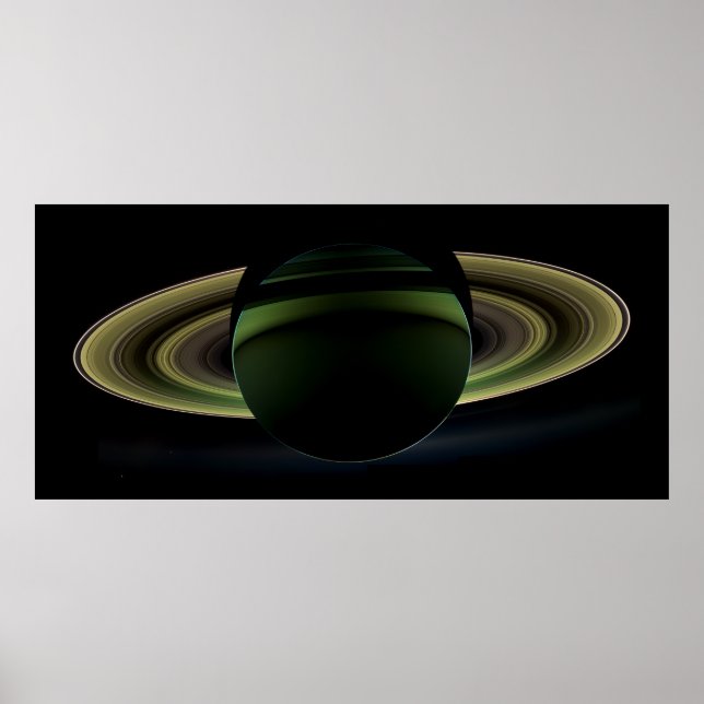 Poster Saturne - Un Splendor rarement vu (Devant)