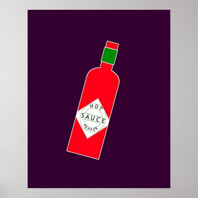 Poster Sauce au poivre chaud (Devant)