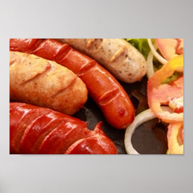Poster Saucisses (Devant)