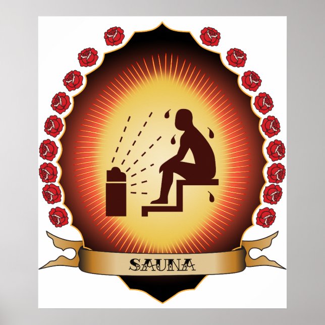 Poster Sauna Mandorla (Devant)