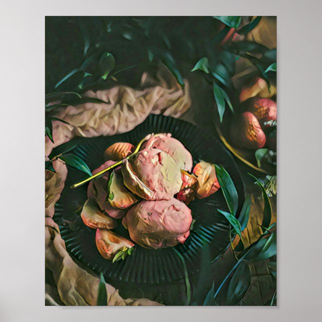 Poster Saupoudrer de crème glacée (Devant)