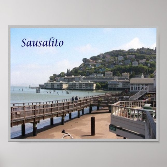 Poster Sausalito - États-Unis - (Devant)