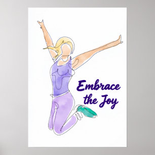 Poster Saut Joyeux