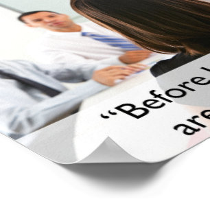 Poster Sauter à l'affiche de solutions