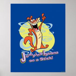Poster Sauter Igauna sur une bâche!™