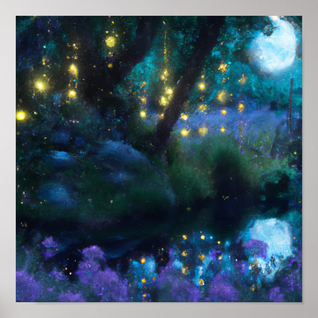 Poster Sauvages de Whispering : Radiance de la lune (Devant)