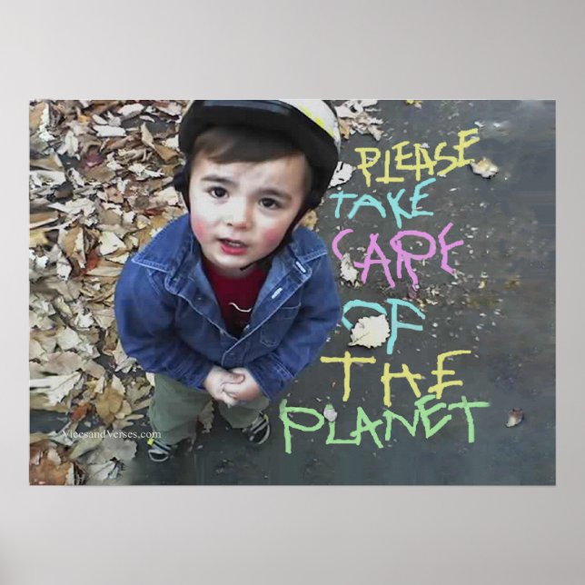 Poster Sauvez la planète (Devant)