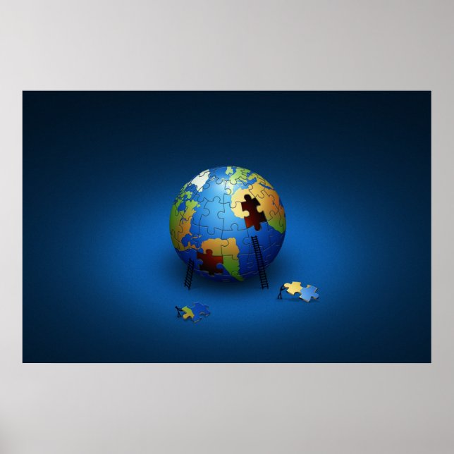 Poster Sauvez La Planète (Devant)