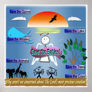 Poster Sauvez les bébés !