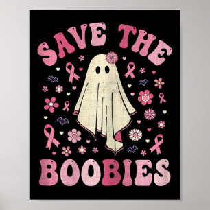 Poster Sauvez l'Halloween de sensibilisation au cancer du