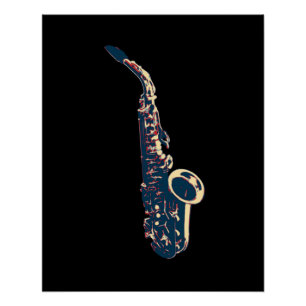 Poster Saxophone
