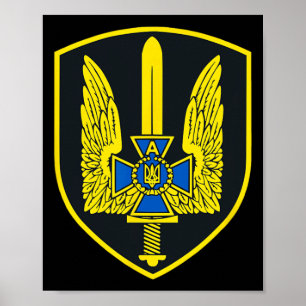 Poster Sbu Alfa Group - Forces spéciales ukrainiennes Alp