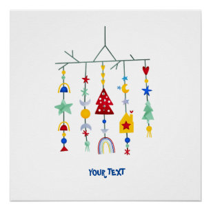 Poster Scandi minimaliste simple