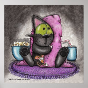 Poster Scanner - Chat et souris