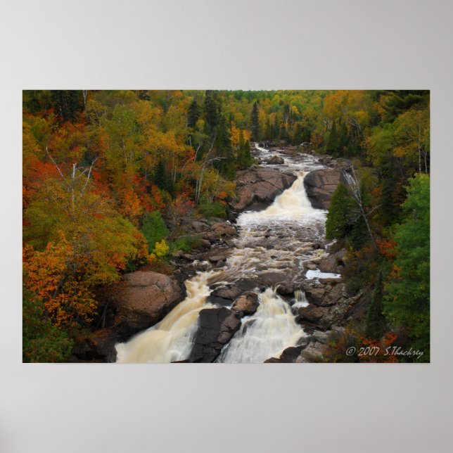 Poster Scape d'eau du Minnesota (Devant)