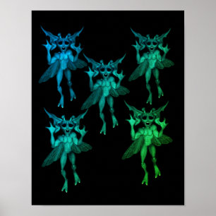 Poster Scary Gremlins Halloween