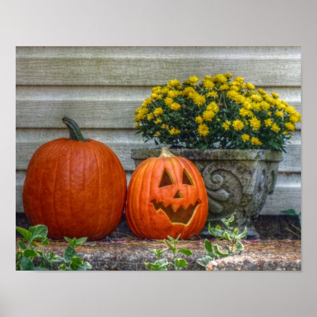 Poster Scène d'automne (Devant)