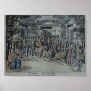 Poster Scène de "La Flûte Magique"