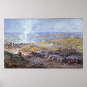 Poster Scène de la guerre russo-turque