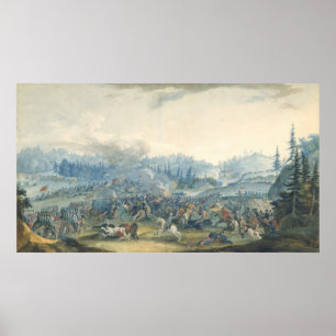 Poster Scène de la guerre russo-turque de 1801