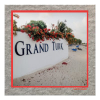 Scène De La Plage De Grand Turk