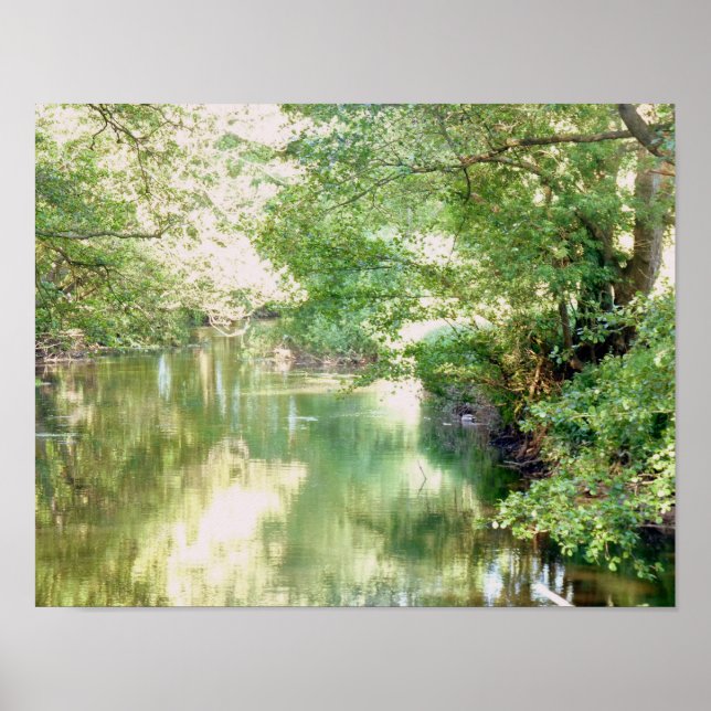 Poster Scène de la rivière Norfolk (Devant)