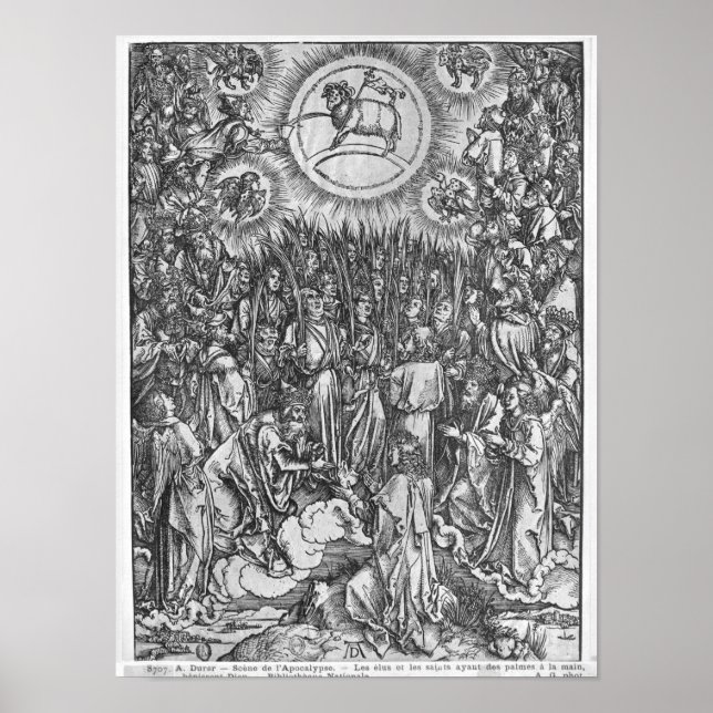 Poster Scène de l'Apocalypse, Adoration de (Devant)