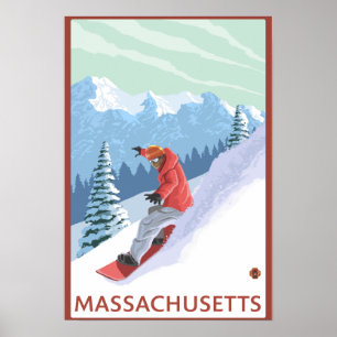 Poster Scène de MassachusettsSnowboarder