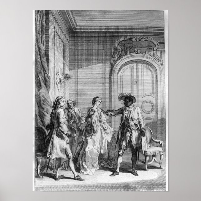 Poster Scène de 'Othello' par William Shakespeare (Devant)