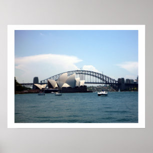Poster scène de port de Sydney