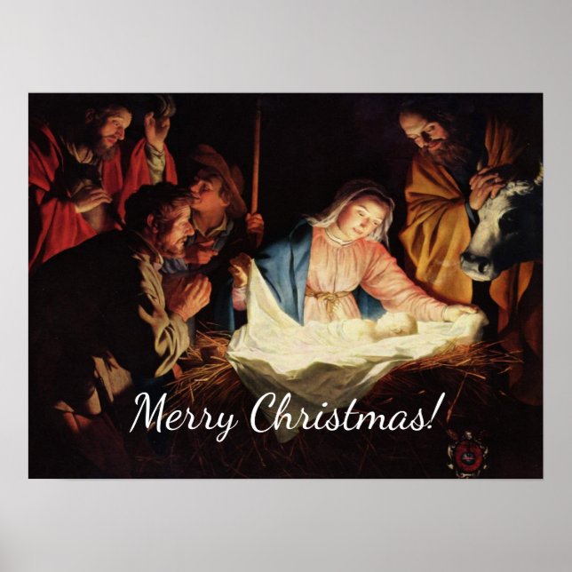 Poster Scène des maîtres de Noël (Devant)