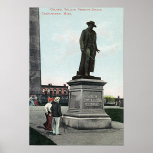Poster Scène du colonel William Prescott