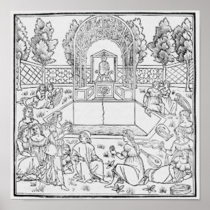 Poster Scène du Decameron